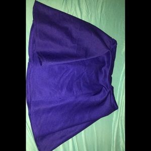 Navy blue skater skirt